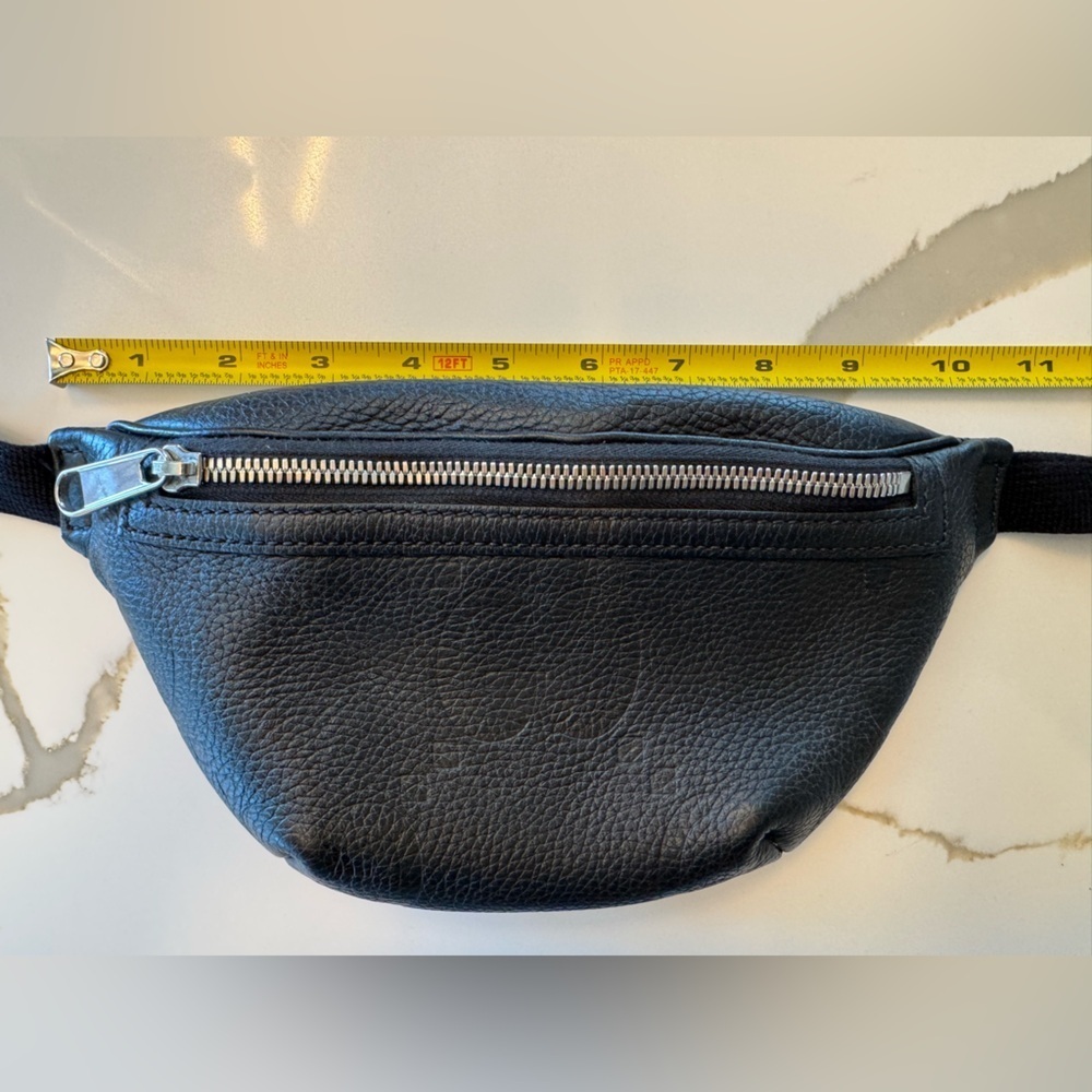 🔥 Gucci Jumbo GG Small Belt Bag Black Leather - Picture 11 of 17